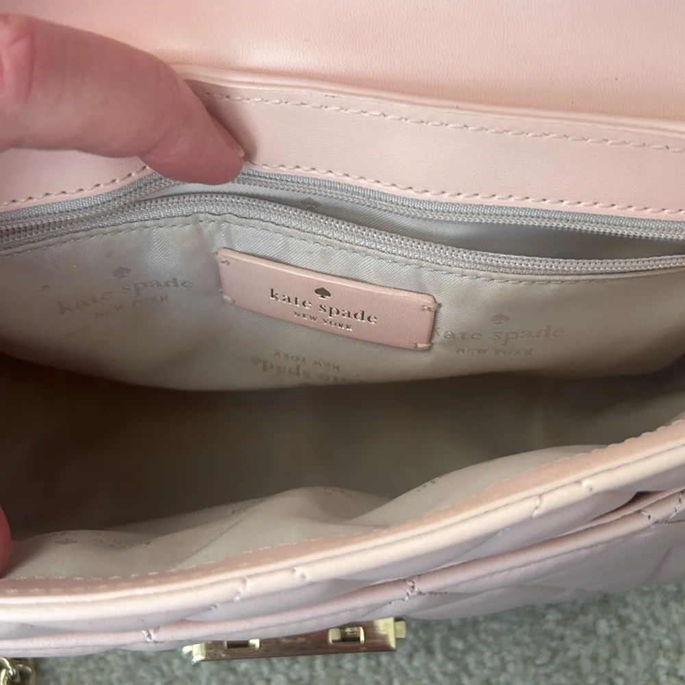 Kate Spade Carey Quilted Flap Shoulder Crossbody Bag - Picture 10 of 12
